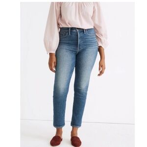MADEWELL The Perfect Vintage High Waist Jeans Melgrove Wash Size 25